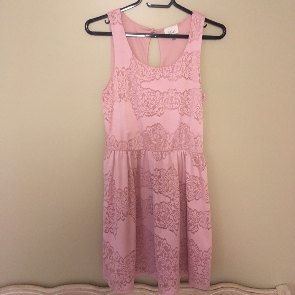 Pink dress